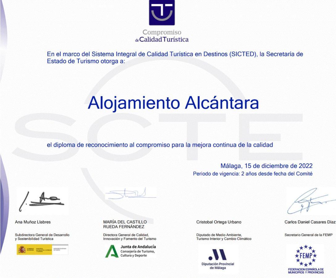 Alojamiento Alcantara 알로라 외부 사진